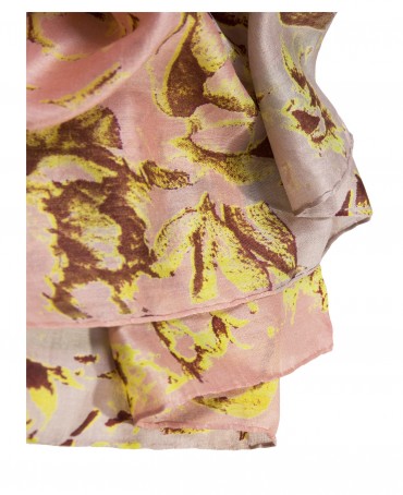 Палантин Женский SN40-FLEUR/ROSE.CLAIR